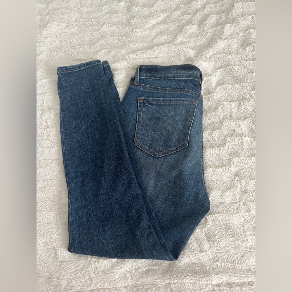 LOFT Jeans Modern Skinny Distressed